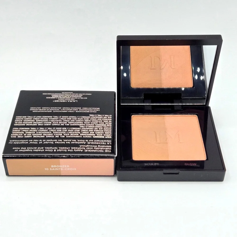 Laura Mercier Color Infusion Dual Bronzer 0.3oz - 10 Sainte-Croix